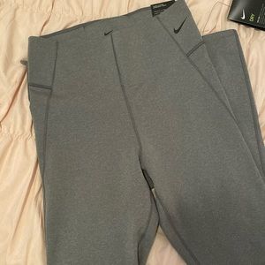 Grey Nike Tight Fit Leggings